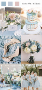️ 7 Ice Blue Wedding Color Palette Ideas | Colors for Wedding
