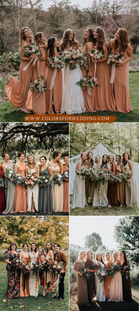 35+ Sunset Dusty Orange Wedding Color Ideas 2024