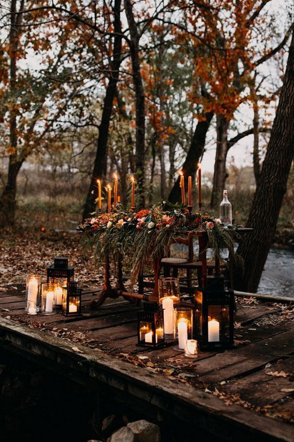 fall wedding décor ideas