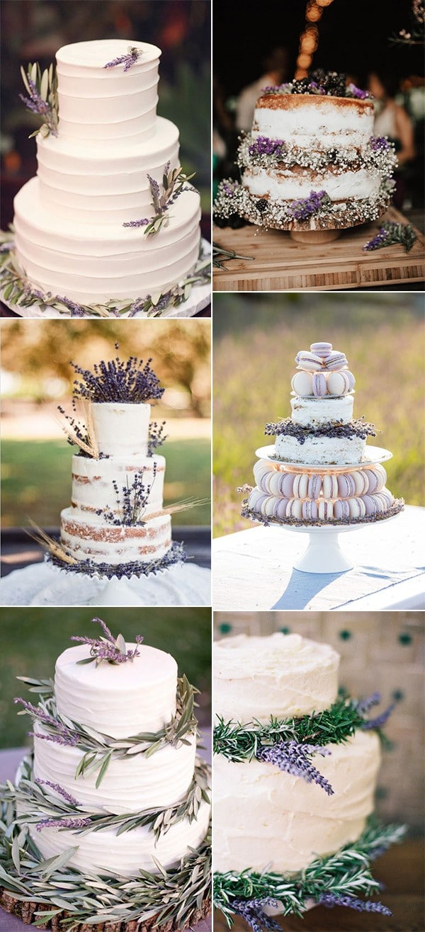 trending lavender wedding cakes for 2018