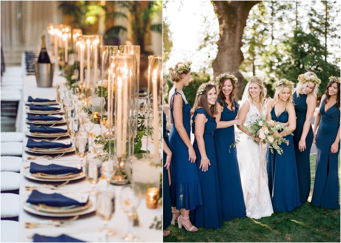 Classic Blue Wedding Color Ideas
