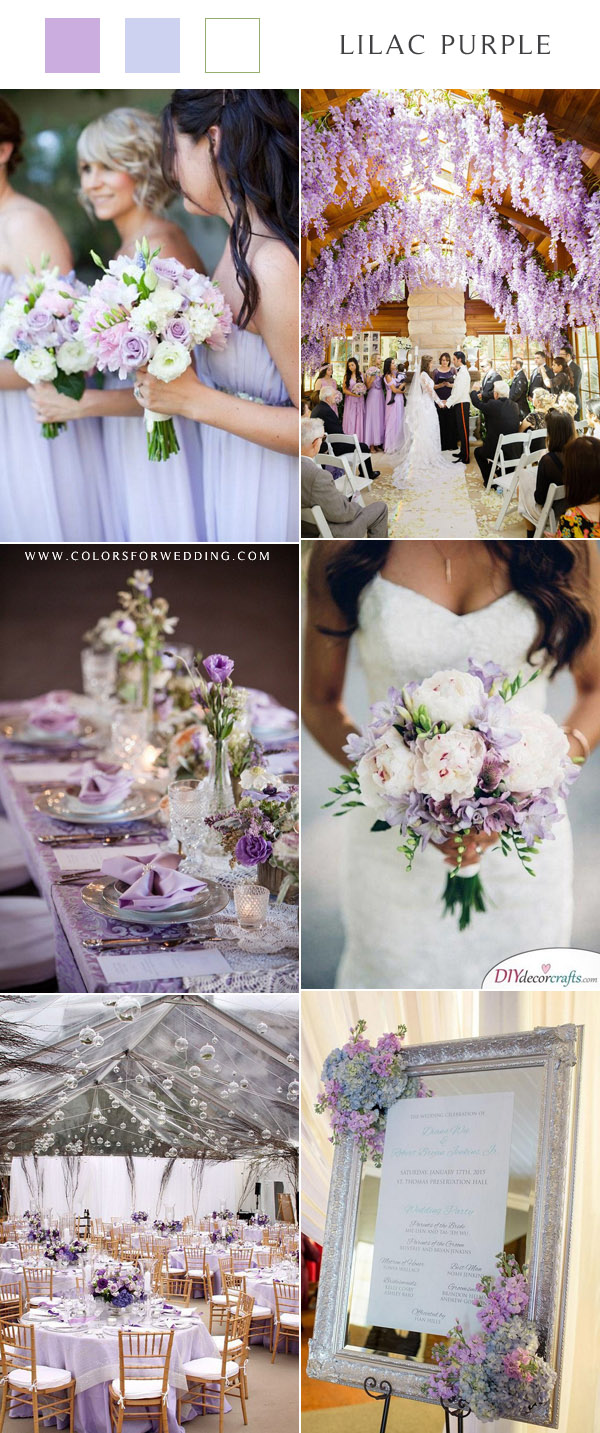spring summer lilac purple wedding color ideas2