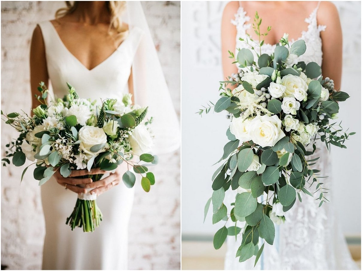 Stunning Single White Rose Bridesmaid Bouquet: The Perfect Match for ...