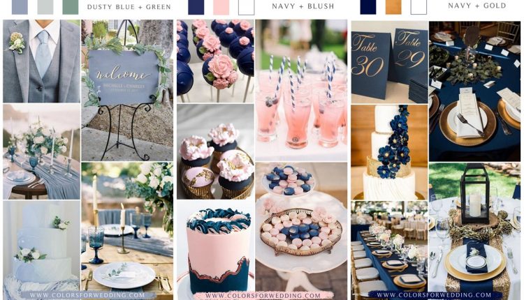 blue wedding color ideas