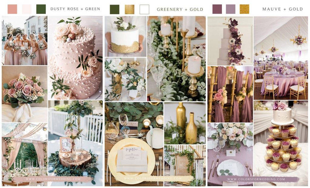 ️ Top 6 Summer Wedding Color Schemes 2024 Colors for Wedding