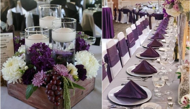 Plum purple wedding color ideas4