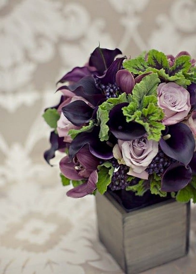 Plum purple wedding ideas 20
