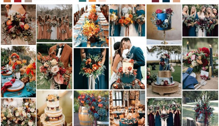 country chic wedding color ideas