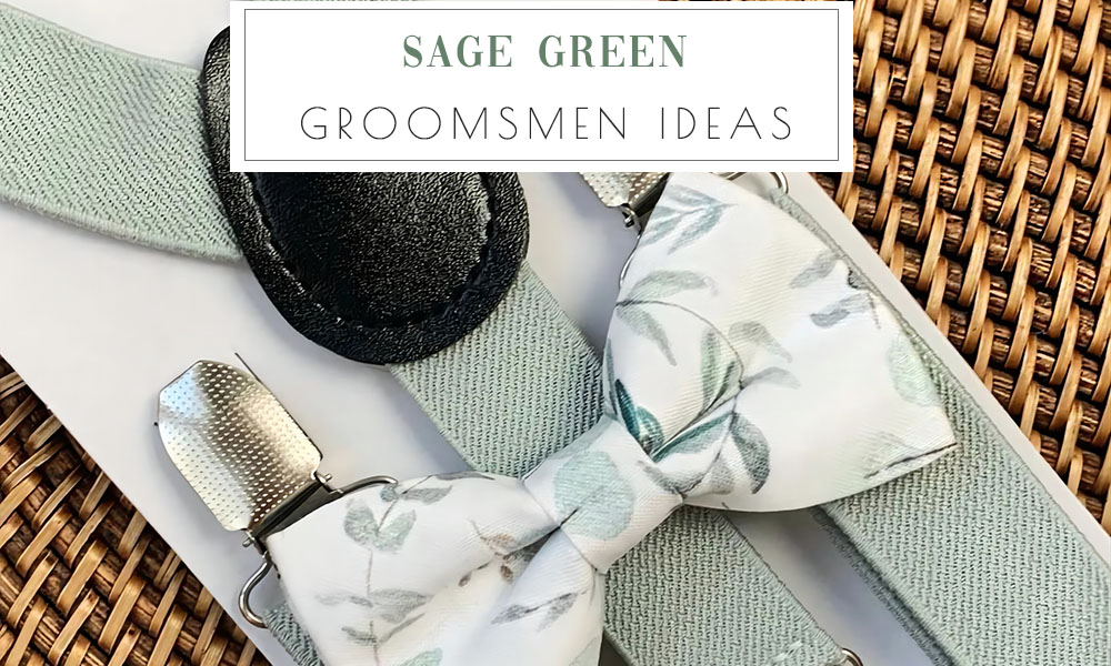 Sage Green Wedding Groomsmen Ideas