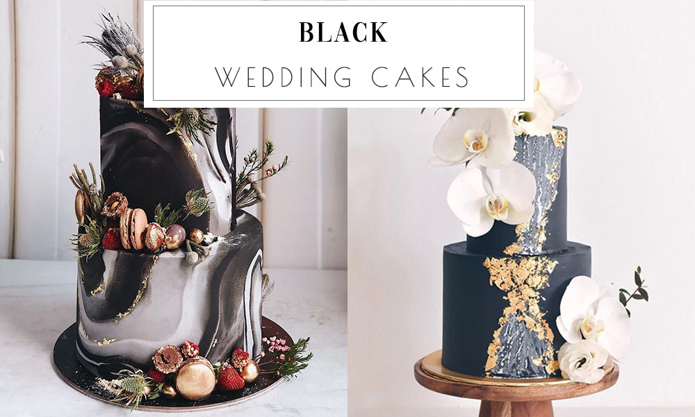 ❤️Top 15 Breathtaking Black Wedding Cakes 2023 | 🎂 | Cfc