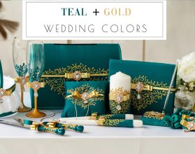 18 Teal Blue Wedding Color Palette & Theme Ideas 2024