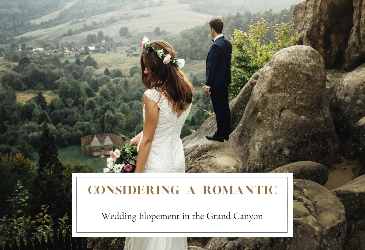 Romantic Wedding Elopement in the Grand Canyon